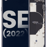 Apple iPhone SE 2022 Housing with Small Parts (No Charger Flex) - Midnight Pulled A