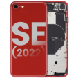 Apple iPhone SE 2022 Housing with Small Parts (No Charger Flex) - Red Pulled A