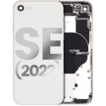 Apple iPhone SE 2022 Housing with Small Parts (No Charger Flex) - Starlight Pulled C