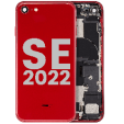 Apple iPhone SE 2022 Housing with Small Parts - Red Pulled A