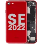 Apple iPhone SE 2022 Housing with Small Parts - Red Pulled B