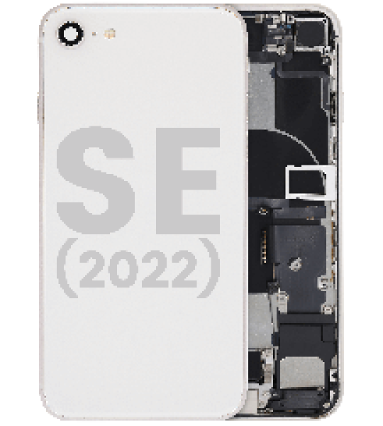 Apple iPhone SE 2022 Housing with Small Parts - Starlight Pulled A