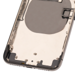 Apple iPhone X Housing with Small Parts (No Charger Flex) - Space Gray Pulled A