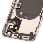 Apple iPhone X Housing with Small Parts (No Charger Flex) - Silver Pulled B