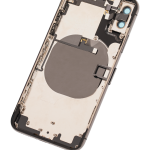 Apple iPhone X Housing with Small Parts (No Charger Flex) - Space Gray Pulled C