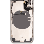 Apple iPhone X Housing with Small Parts (No Charger Flex) - Silver Pulled C