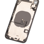 Apple iPhone XR Housing with Small Parts (No Charger Flex) - Black Pulled B