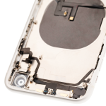 Apple iPhone XR Housing with Small Parts (No Charger Flex) - White Pulled C