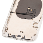 Apple iPhone XR Housing with Small Parts (No Charger Flex) - White Pulled C