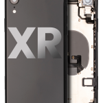 Apple iPhone XR Housing with Small Parts (No Charger Flex) - Black Pulled A