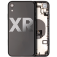Apple iPhone XR Housing with Small Parts (No Charger Flex) - Black Pulled B