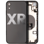 Apple iPhone XR Housing with Small Parts (No Charger Flex) - Black Pulled B