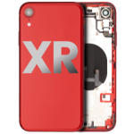 Apple iPhone XR Housing with Small Parts (No Charger Flex) - Red Pulled B
