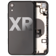 Apple iPhone XR Housing with Small Parts (No Charger Flex) - Black Pulled C