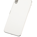Apple iPhone XS Max Housing with Small Parts (No Charger Flex) - Silver Pulled B