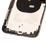 Apple iPhone XS Max Housing with Small Parts (No Charger Flex) - Space Gray Pulled C