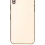Apple iPhone XS Max Housing with Small Parts (No Charger Flex) - Gold Pulled C