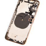 Apple iPhone XS Max Housing with Small Parts (No Charger Flex) - Gold Pulled C