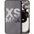 Apple iPhone XS Max Housing with Small Parts (No Charger Flex) - Space Gray Pulled B
