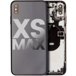 Apple iPhone XS Max Housing with Small Parts (No Charger Flex) - Space Gray Pulled B
