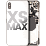 Apple iPhone XS Max Housing with Small Parts (No Charger Flex) - Silver Pulled B