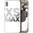 Apple iPhone XS Max Housing with Small Parts (No Charger Flex) - Silver Pulled B