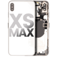Apple iPhone XS Max Housing with Small Parts (No Charger Flex) - Silver Pulled A