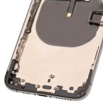Apple iPhone XS Housing with Small Parts (No Charger Flex) - Space Gray Pulled A