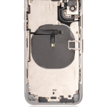 Apple iPhone XS Housing with Small Parts (No Charger Flex) - Silver Pulled A