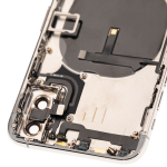 Apple iPhone XS Housing with Small Parts (No Charger Flex) - Silver Pulled A