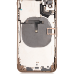 Apple iPhone XS Housing with Small Parts (No Charger Flex) - Gold Pulled B