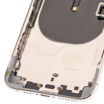 Apple iPhone XS Housing with Small Parts (No Charger Flex) - Silver Pulled C