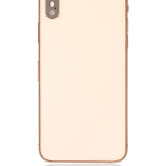 Apple iPhone XS Housing with Small Parts (No Charger Flex) - Gold Pulled C
