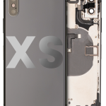 Apple iPhone XS Housing with Small Parts (No Charger Flex) - Space Gray Pulled A