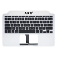 Apple Macbook Air 11' A1465 (2013 / 2014 / 2015) Top Case with Keyboard (US English) Pulled
