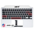 Apple Macbook Air 11' A1465 (2013 / 2014 / 2015) Top Case with Keyboard (US English) Pulled