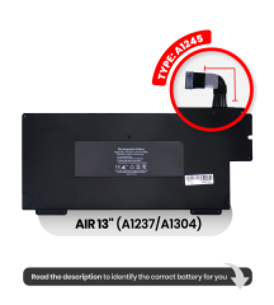 Apple Macbook Air 13'' (A1237) Battery A1245 OEM-Equivalent