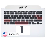 Apple MacBook Air 13 (A1466) Top Case with Keyboard (US English) Pulled