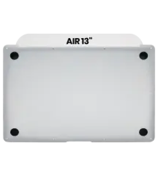 Apple Macbook Air 13 (A1369 / A1466) Bottom Case - Silver Pulled