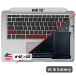 Apple MacBook Air 13 (A1466) Top Case with Keyboard & Battery (US English) Pulled A