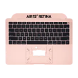 Apple Macbook Air 13'' (A1932) Top Case with Keyboard (US English) - Gold Pulled