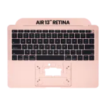 Apple Macbook Air 13'' (A1932) Top Case with Keyboard (US English) - Gold Pulled