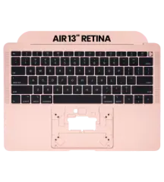 Apple Macbook Air 13'' (A1932) Top Case with Keyboard (US English) - Gold Pulled
