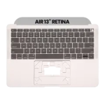 Apple Macbook Air 13 (A1932) Top Case with Keyboard (US English) - Space Gray Pulled