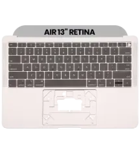 Apple Macbook Air 13 (A1932) Top Case with Keyboard (US English) - Space Gray Pulled
