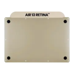 Apple MacBook Air 13" (A1932 / A2179) Bottom Case - Gold AM Plus