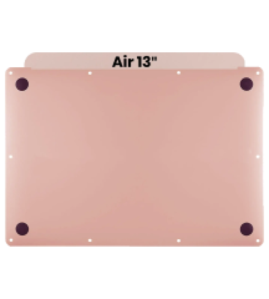 Apple MacBook Air 13" (A1932 / A2179) Bottom Case - Rose Gold AM Plus