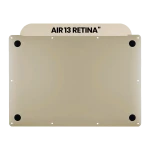 Apple MacBook Air 13" (A1932 / A2179) Bottom Case - Gold AM Plus
