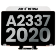 Apple Macbook Air 13 (A2337) M1 Display Complete - Silver Pulled A