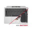 Apple Macbook Air 13 (A2337) M1 Top Case with Keyboard and Battery (US English) - Space Gray Pulled A